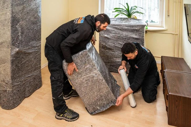 Möbel professionell verpackt